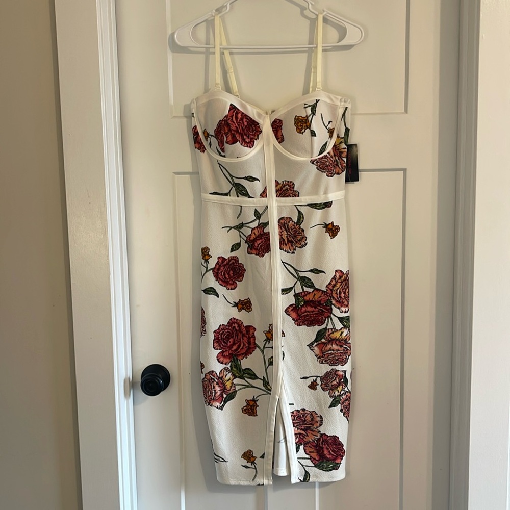Women’s mid length Floral Dress